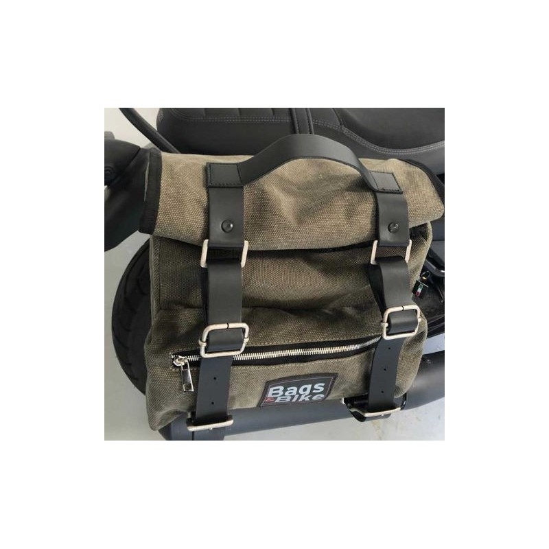 Borse laterali modello Canvas Moto Guzzi V7