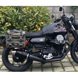 Borse laterali modello Canvas Moto Guzzi V7